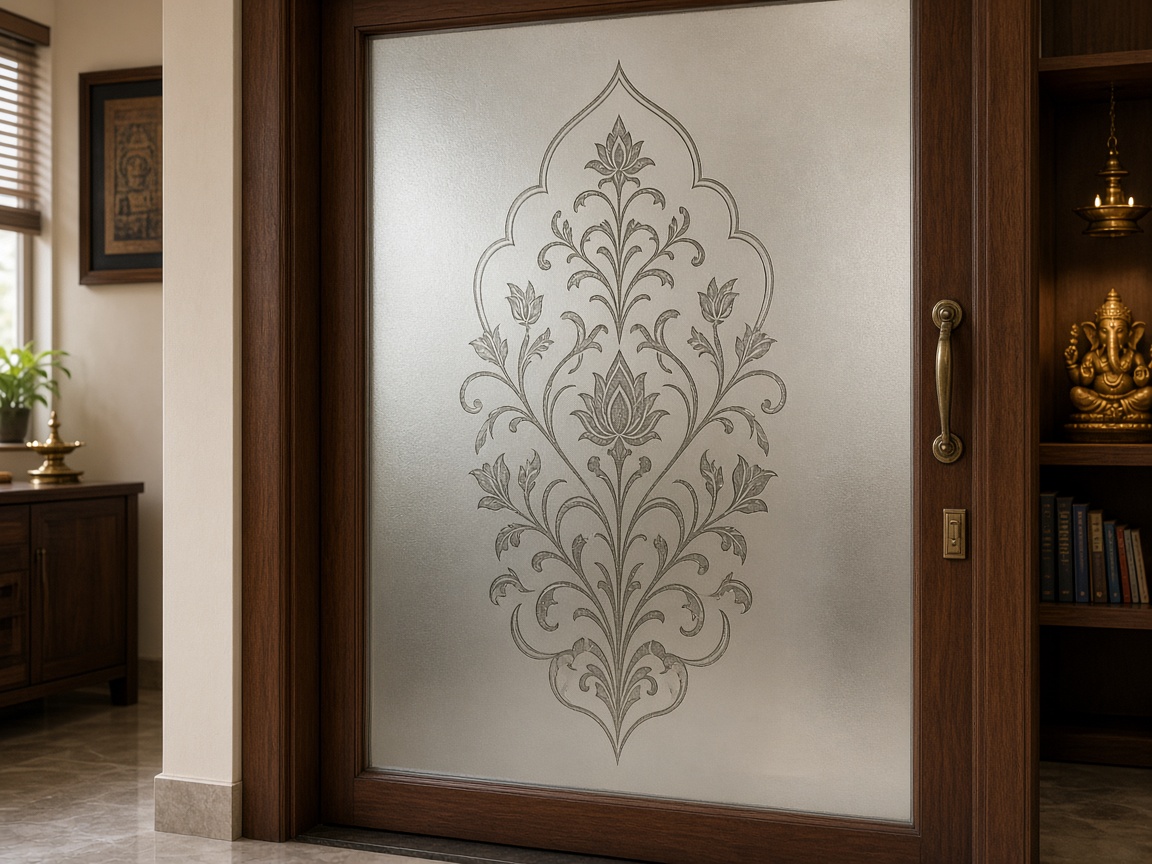 Frosted & Decorative Glass installation in Kharar and Mohali
