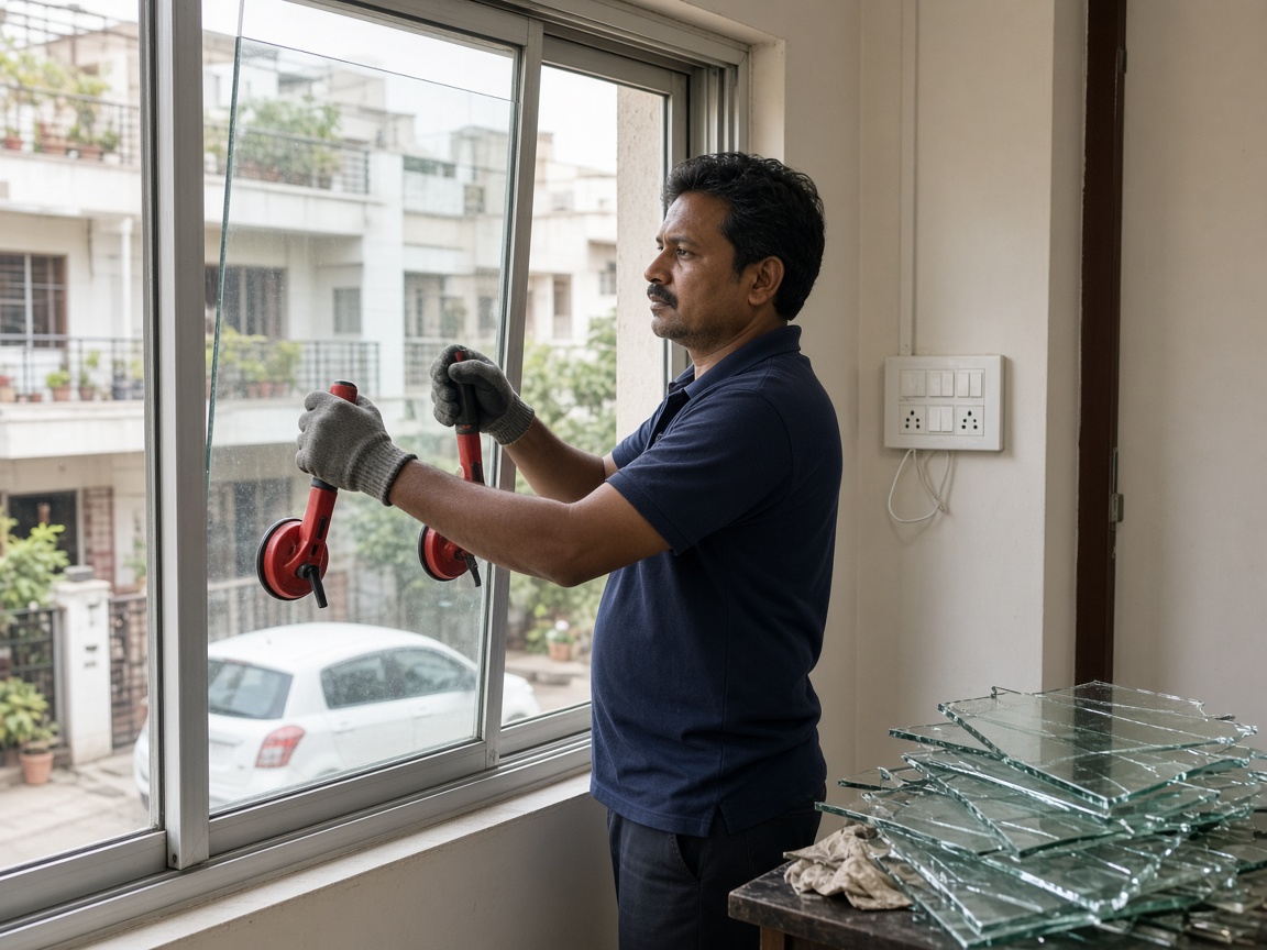 Glass Replacement & Repair installation in Kharar and Mohali
